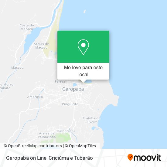 Garopaba on Line mapa