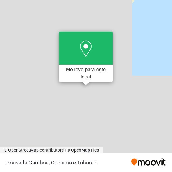 Pousada Gamboa mapa