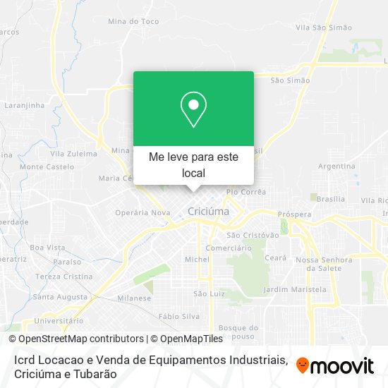 Icrd Locacao e Venda de Equipamentos Industriais mapa
