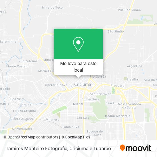 Tamires Monteiro Fotografia mapa