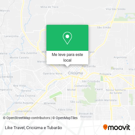 Like Travel mapa