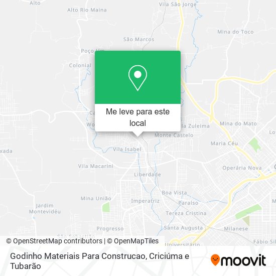 Godinho Materiais Para Construcao mapa