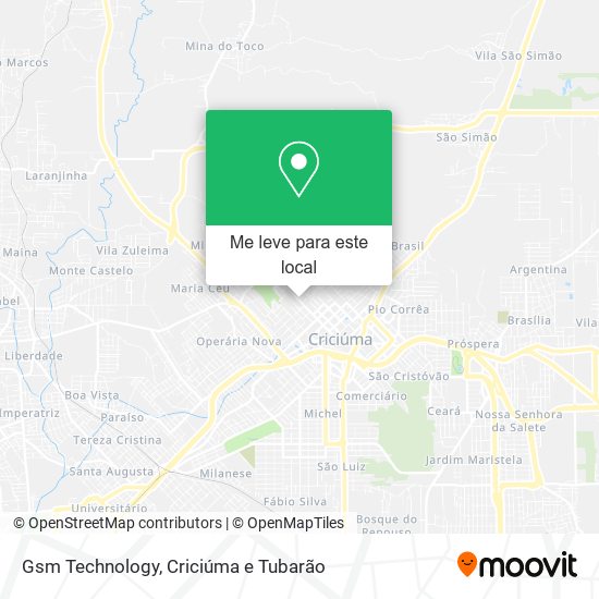 Gsm Technology mapa
