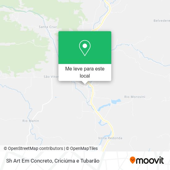 Sh Art Em Concreto mapa