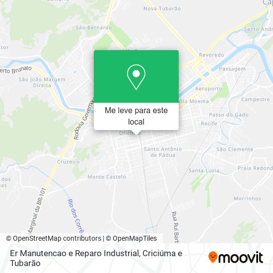 Er Manutencao e Reparo Industrial mapa
