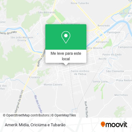 Amerik Midia mapa