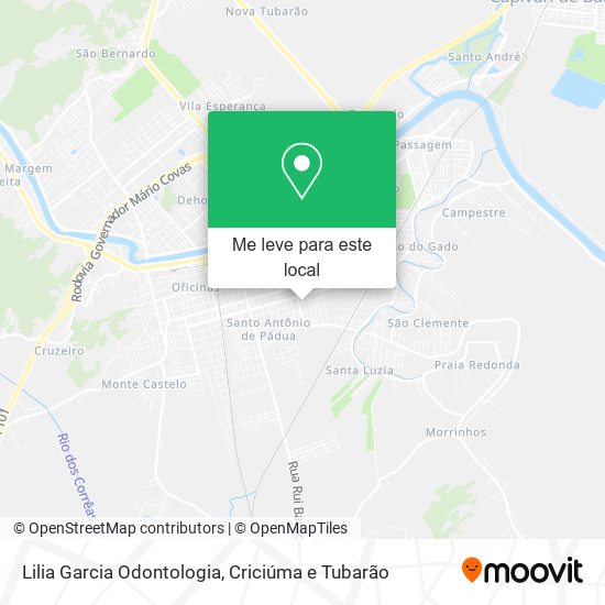Lilia Garcia Odontologia mapa