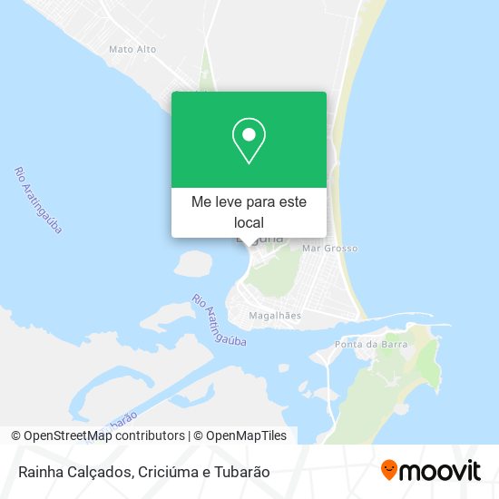 Rainha Calçados mapa