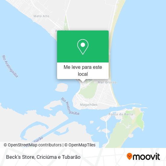 Beck's Store mapa
