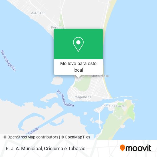 E. J. A. Municipal mapa
