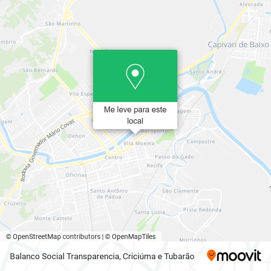 Balanco Social Transparencia mapa