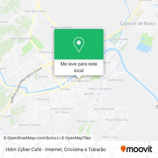 Hdm Cyber Café - Internet mapa