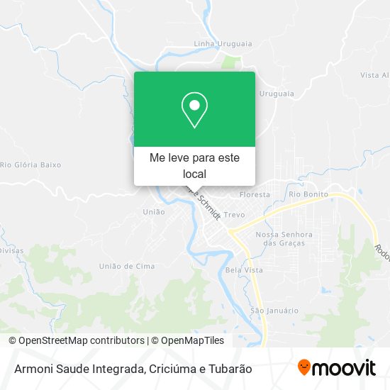 Armoni Saude Integrada mapa