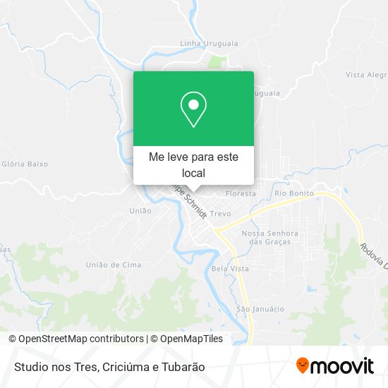 Studio nos Tres mapa