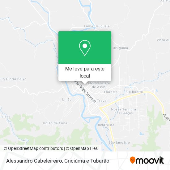 Alessandro Cabeleireiro mapa