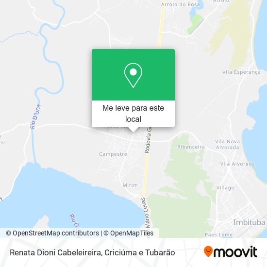 Renata Dioni Cabeleireira mapa