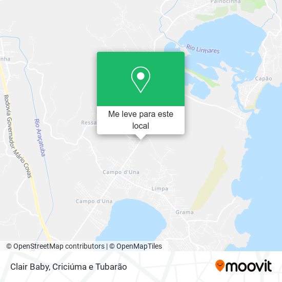 Clair Baby mapa