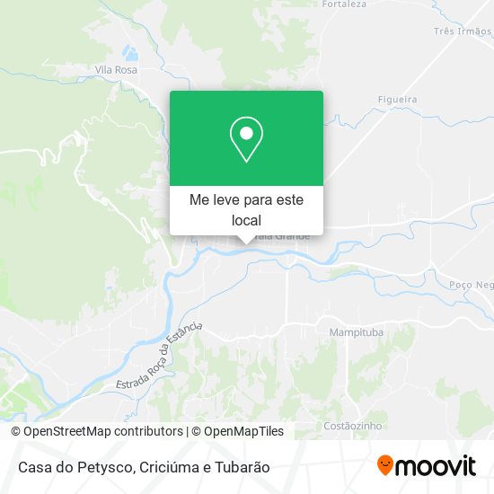 Casa do Petysco mapa