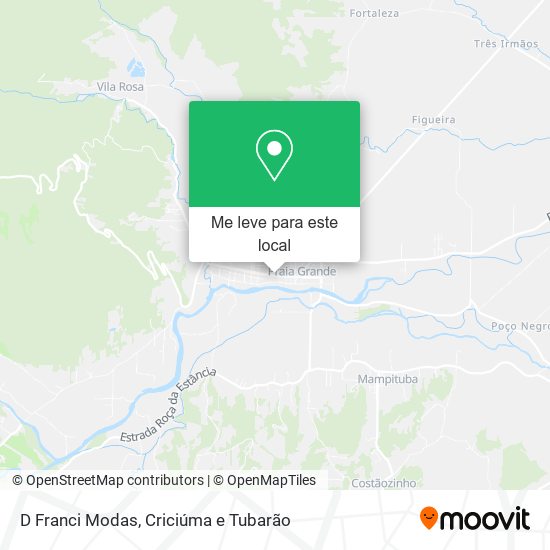D Franci Modas mapa