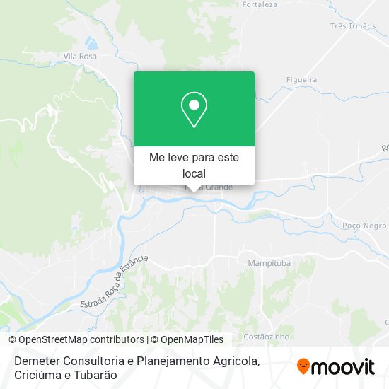 Demeter Consultoria e Planejamento Agricola mapa