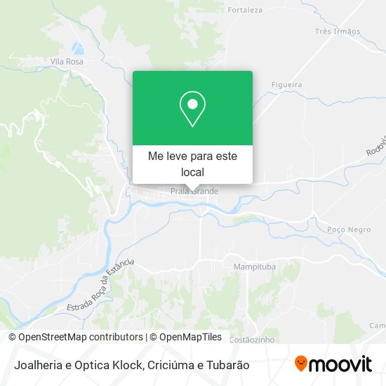 Joalheria e Optica Klock mapa