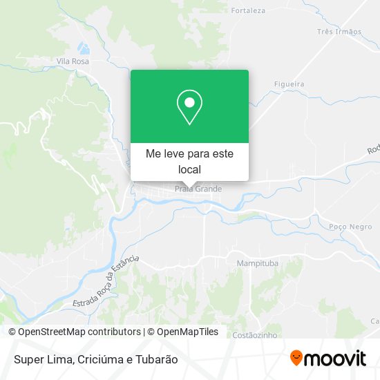 Super Lima mapa