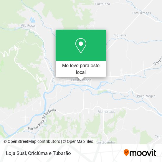 Loja Susi mapa