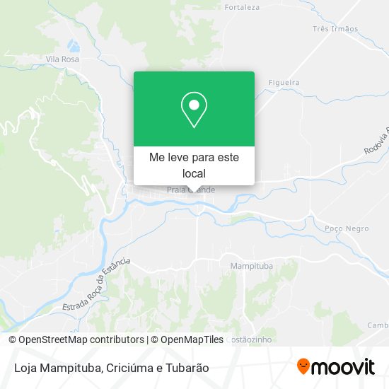 Loja Mampituba mapa