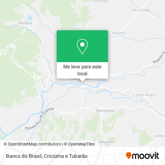 Banco do Brasil mapa