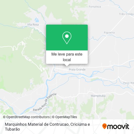 Marquinhos Material de Contrucao mapa