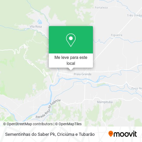 Sementinhas do Saber Pk mapa