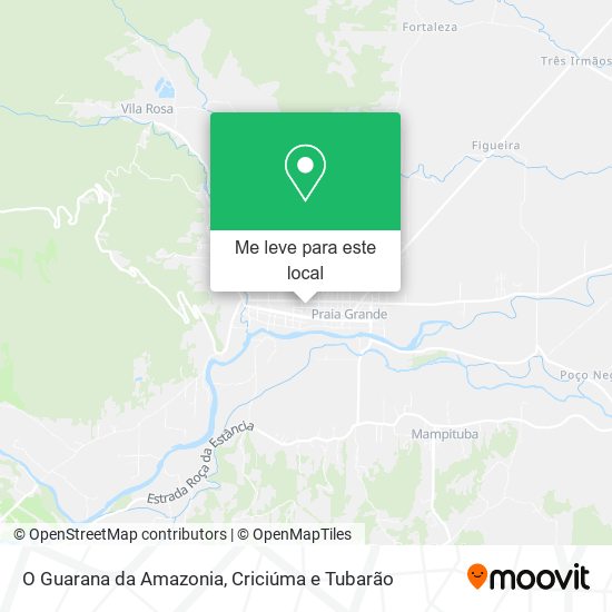 O Guarana da Amazonia mapa