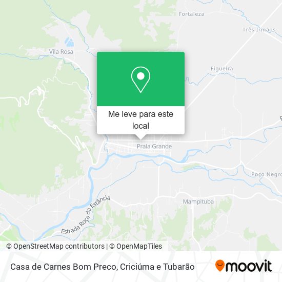 Casa de Carnes Bom Preco mapa