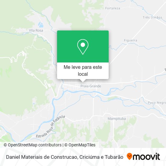 Daniel Materiais de Construcao mapa