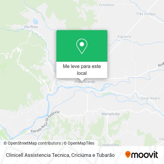 Clinicell Assistencia Tecnica mapa