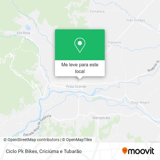 Ciclo Pk Bikes mapa
