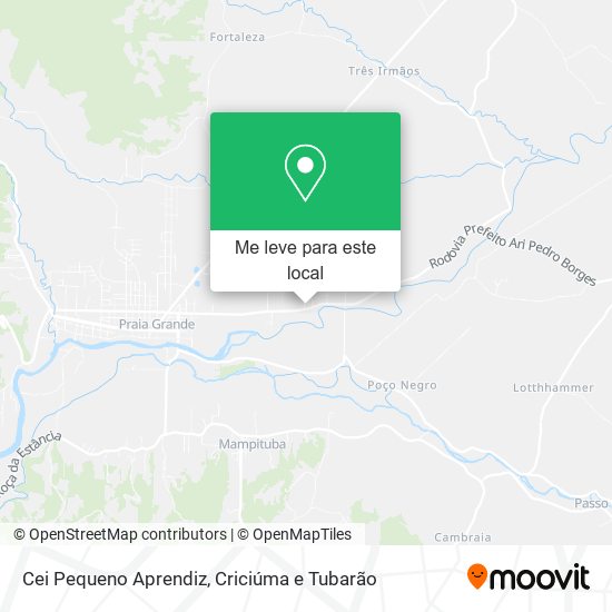 Cei Pequeno Aprendiz mapa