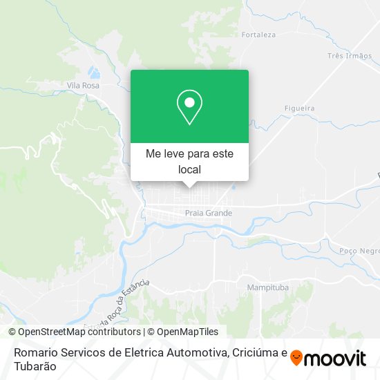 Romario Servicos de Eletrica Automotiva mapa