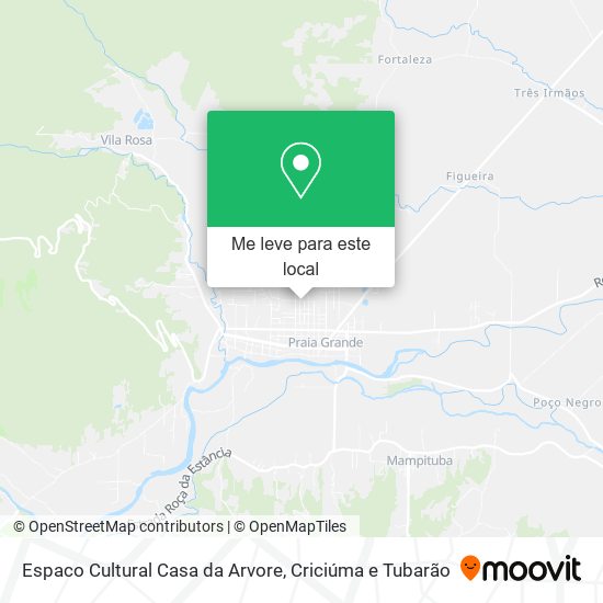 Espaco Cultural Casa da Arvore mapa