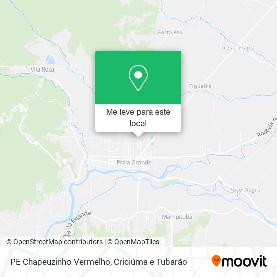 PE Chapeuzinho Vermelho mapa