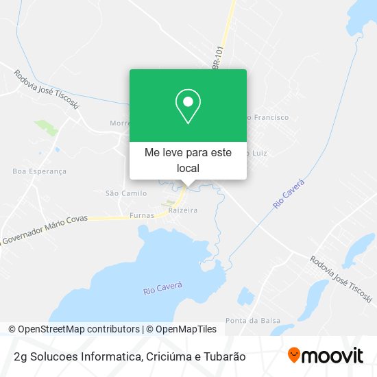 2g Solucoes Informatica mapa