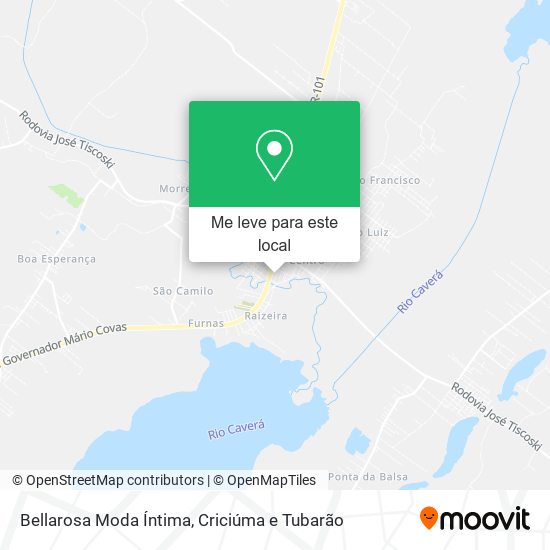 Bellarosa Moda Íntima mapa