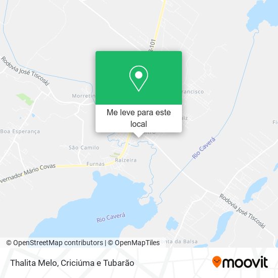 Thalita Melo mapa