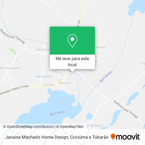 Janaina Machado Home Design mapa