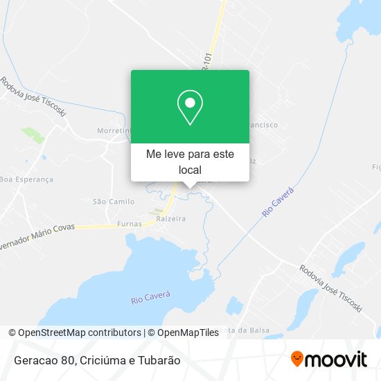 Geracao 80 mapa