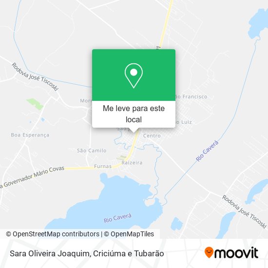 Sara Oliveira Joaquim mapa
