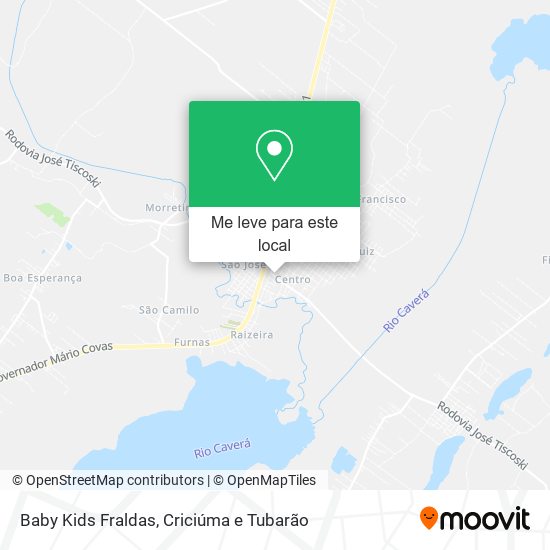 Baby Kids Fraldas mapa