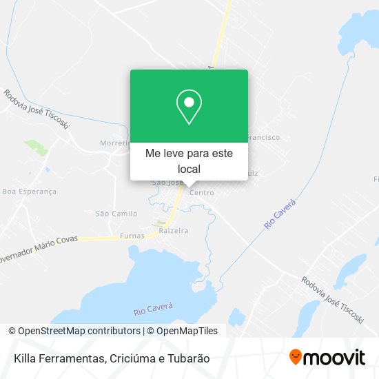 Killa Ferramentas mapa