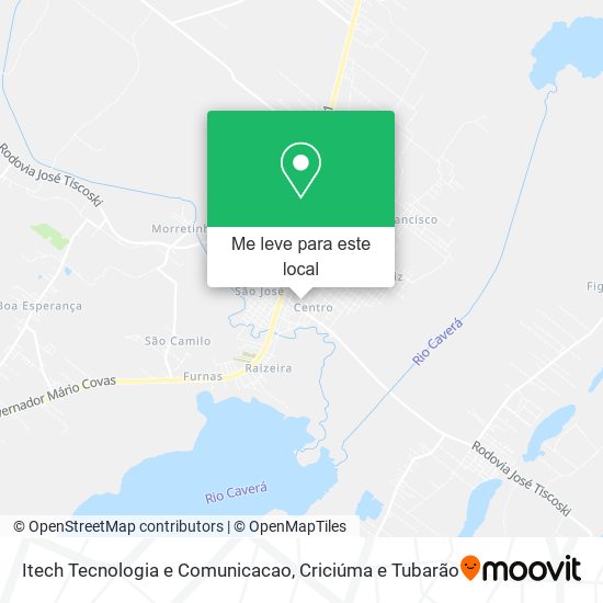 Itech Tecnologia e Comunicacao mapa