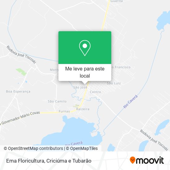 Ema Floricultura mapa